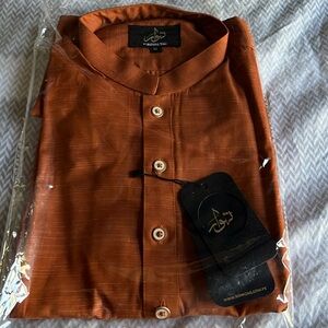 Brand new size medium Pakistani,Indian Desi kurta good for Mehndi, dholki,haldi